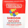 Buy INfinite Rx Shrooms Infused Albino Penis Envy Edition Large Heart Gummies Online