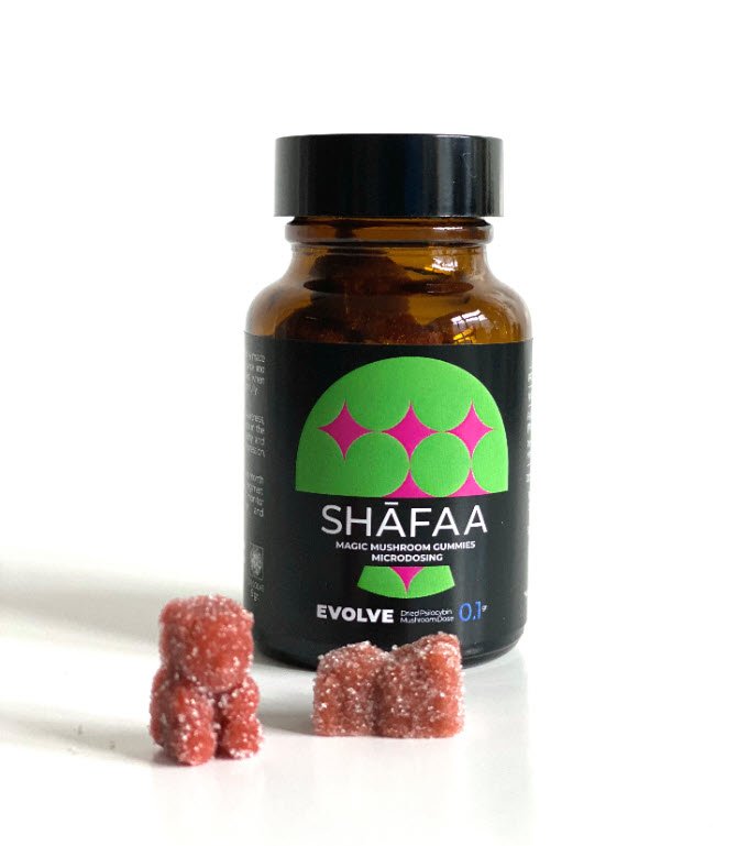 Shafaa-Evolve-Magic-Mushroom-Microdosing-Gummy-Bears.jpg while you are getting a dose of tasty and tender gummy! Formulated and produced by a recognized pastry chef